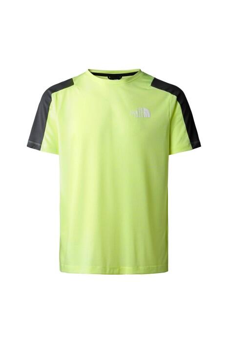 The North Face - Ma S/S Tee Erkek T-Shirt - NF0A823V Neon Sarı/Asfalt Gri