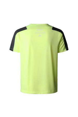 Ma S/S Tee Erkek T-Shirt - NF0A823V Neon Sarı/Asfalt Gri - Thumbnail