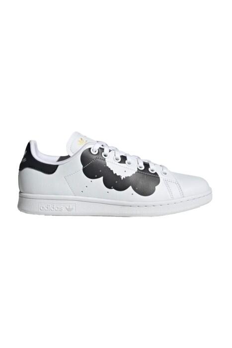 Marimekko Stan Smith Kadın Ayakkabı - H04073 Beyaz/Siyah