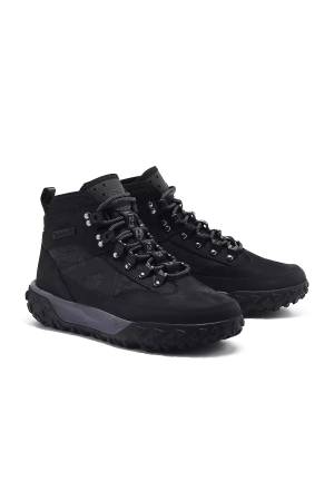 Mid Lace Up Waterproof Hiking Erkek Bot - TB0A5XRG Siyah - Thumbnail