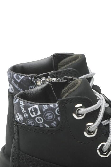 Mid Lace Up With Zip Çocuk Bot - TB0A2N2R Siyah
