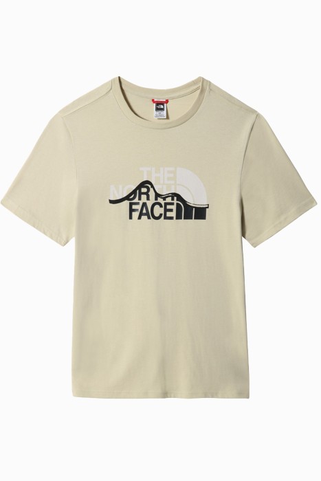 Mountain Line Tee - Eu Erkek T-Shirt - NF00A3G2 Gri