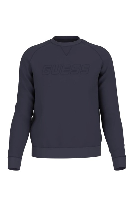 Guess - New Aldwin Cn Erkek SweatShirt - Z4YQ16KAIJ1 Lacivert