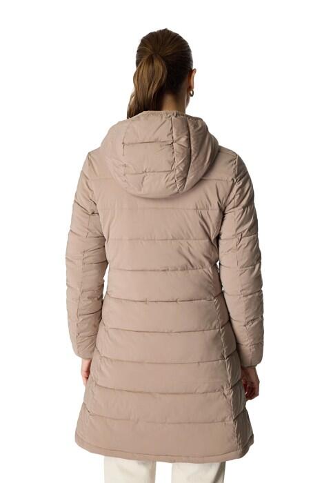 New Aleta Long Puffer Kadın Mont - V4YL05WF3X0 Bej