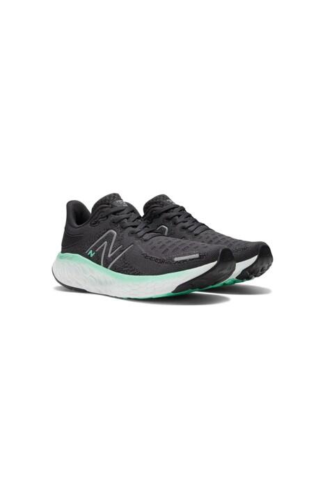 New Balance W1080 V12 Kadın Ayakkabı - W1080 Siyah/Su Yeşili