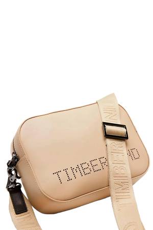 New Leather Cross Body Kadın Çanta - TB0A5WEW Krem - Thumbnail