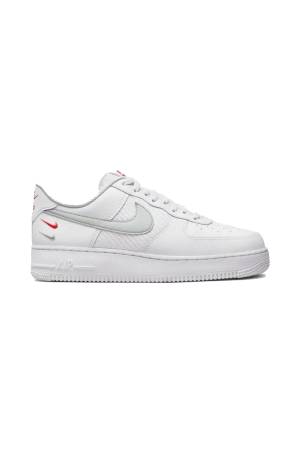 Nike Air Force 1'07 Triple Swoosh Erkek Spor Ayakkabı - FD0666 Beyaz - Thumbnail