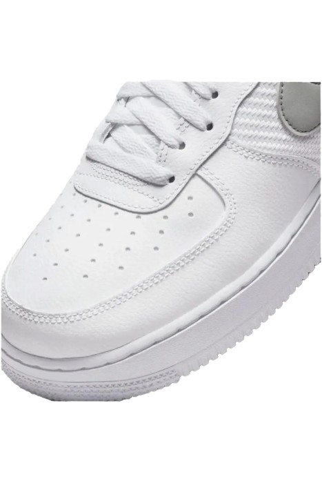 Nike Air Force 1'07 Triple Swoosh Erkek Spor Ayakkabı - FD0666 Beyaz