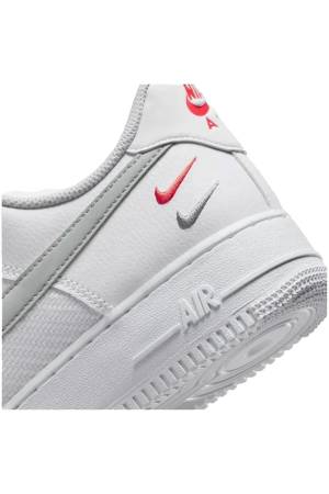 Nike Air Force 1'07 Triple Swoosh Erkek Spor Ayakkabı - FD0666 Beyaz - Thumbnail