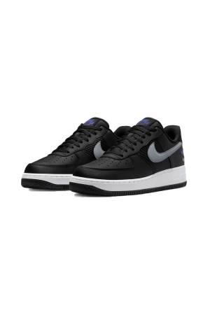 Nike Air Force 1'07 Triple Swoosh Erkek Spor Ayakkabı - FD0666 Siyah - Thumbnail