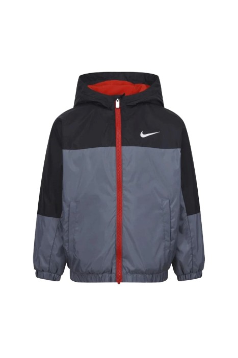 Nike Kids - Nıke Fleece Lined Woven Çocuk Ceket - 86K992 Gri