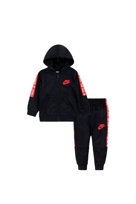 Nike Kids - Nk Cob Warm Up Erkek Çocuk Eşofman Takımı - 86J775 Siyah