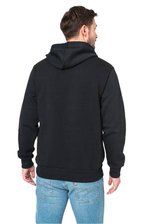 Nova Pullover Hoodie Erkek SweatShirt - 10019004 Siyah - Thumbnail