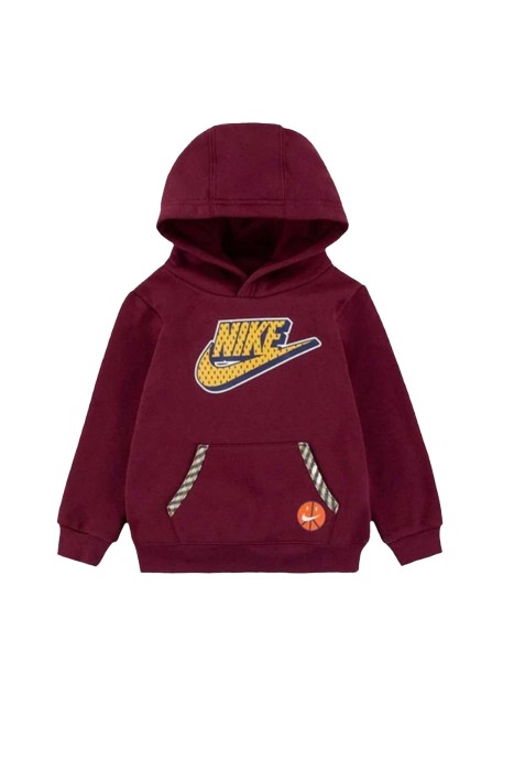 Nike Kids - Nsw Great Outdoors Gfx Erkek Çocuk Kapüşonlu SweatShirt - 86K052 Bordo