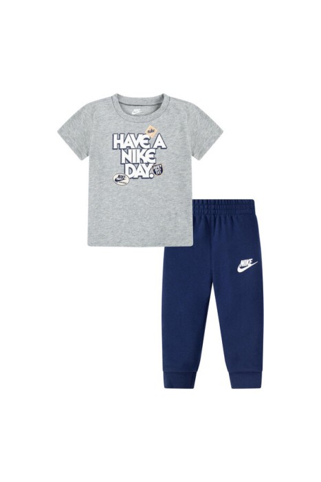 Nike Kids - Nsw Soa Fleece Erkek Çocuk Eşofman Takımı - 86L858 Lacivert