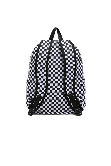 Old Skool Check Backpack Unisex Sırt Çantası - VN000H4X Siyah/Beyaz