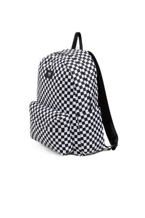 Old Skool Check Backpack Unisex Sırt Çantası - VN000H4X Siyah/Beyaz - Thumbnail