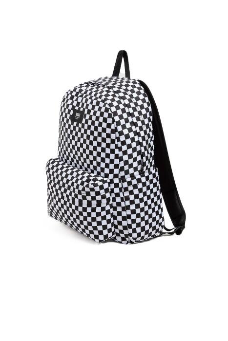 Old Skool Check Backpack Unisex Sırt Çantası - VN000H4X Siyah/Beyaz