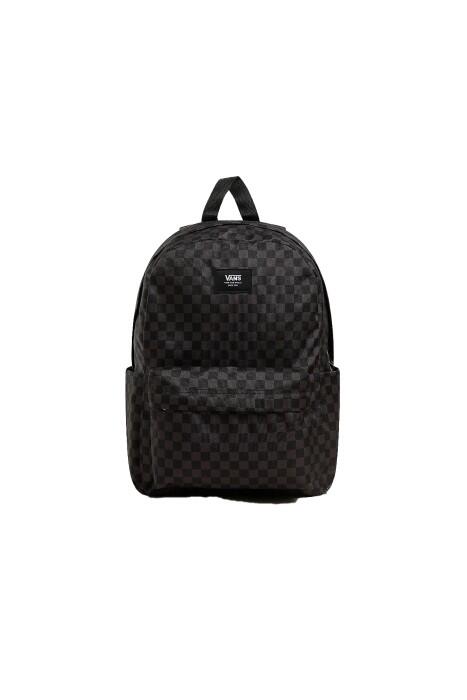 Vans - Old Skool Grom Check Backpack Unisex Sırt Çantası - VN000J3K Siyah