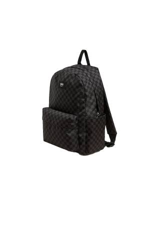 Old Skool Grom Check Backpack Unisex Sırt Çantası - VN000J3K Siyah - Thumbnail