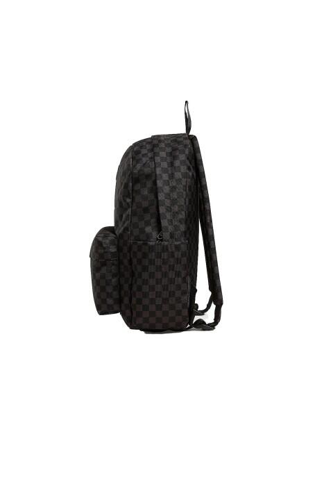 Old Skool Grom Check Backpack Unisex Sırt Çantası - VN000J3K Siyah