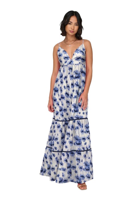 Only - Onldaısy Holly Strap Maxı Dress Wvn Kadın Elbise -15319110 Beyaz