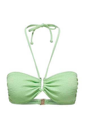 Onltropez Struc. Bandeau Kadın Bikini Üstü - 15314260 Açık Yeşil - Thumbnail