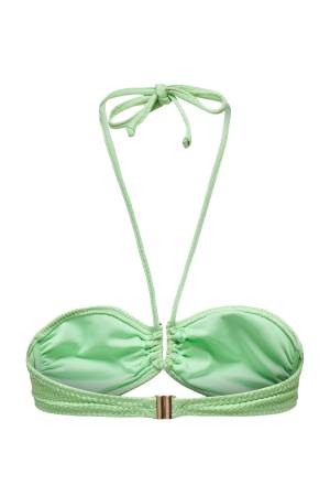 Onltropez Struc. Bandeau Kadın Bikini Üstü - 15314260 Açık Yeşil - Thumbnail