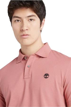 Pique Short Sleeve Erkek Polo T-Shirt - TB0A26N4 Somon - Thumbnail