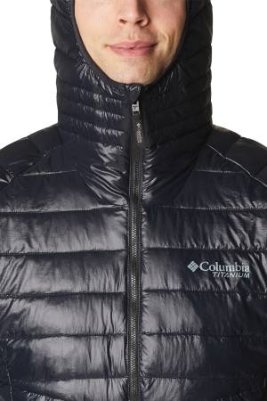 Platinum Peak Hooded Erkek Mont - WO82808 Siyah - Thumbnail