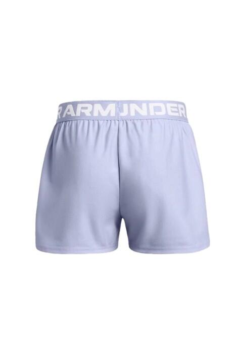 Under Armour - Play Up Solid Kız Çocuk Short - 1363372 Açık Mavi