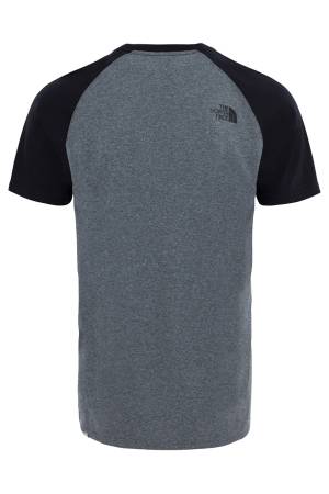 Raglan Easy Tee Erkek T-Shirt - NF0A37FV Gri - Thumbnail