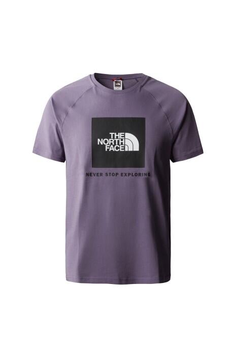 The North Face - Raglan Redbox Erkek T-Shirt - NF0A3BQO Koyu Gri