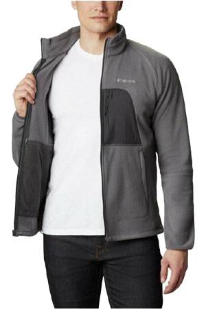 Rapid Expedition Full Zip Fleece Erkek Polar Üst - AO0781 Beton Gri - Thumbnail