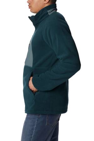 Rapid Expedition Full Zip Fleece Erkek Polar Üst - AO0781 Koyu Yeşil - Thumbnail