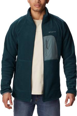 Rapid Expedition Full Zip Fleece Erkek Polar Üst - AO0781 Koyu Yeşil - Thumbnail