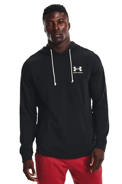 Under Armour - Rival Terry Lc Hd Erkek SweatShirt - 1370401 Siyah