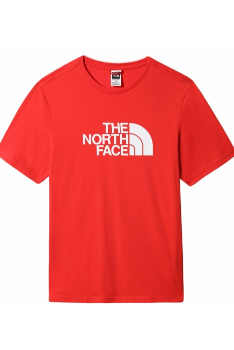 The North Face - S/S Easy Tee Erkek T-Shirt - NF0A2TX3 Kırmızı