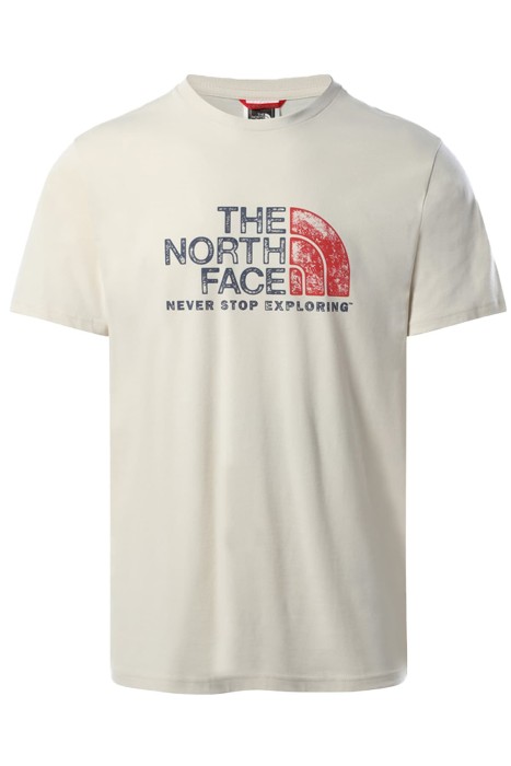 The North Face - S/S Rust 2 Erkek T-Shirt - NF0A4M68 Beyaz