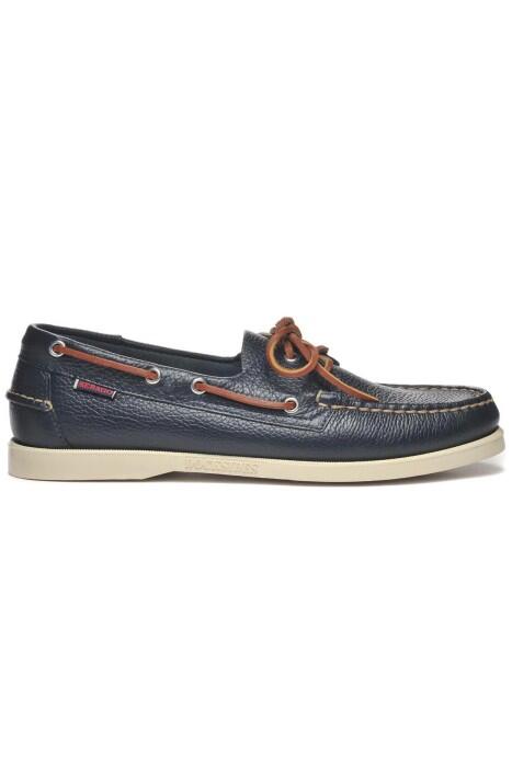 Sebago - Sebago Erkek Deri Günlük Ayakkabı - 73118WW Lacivert