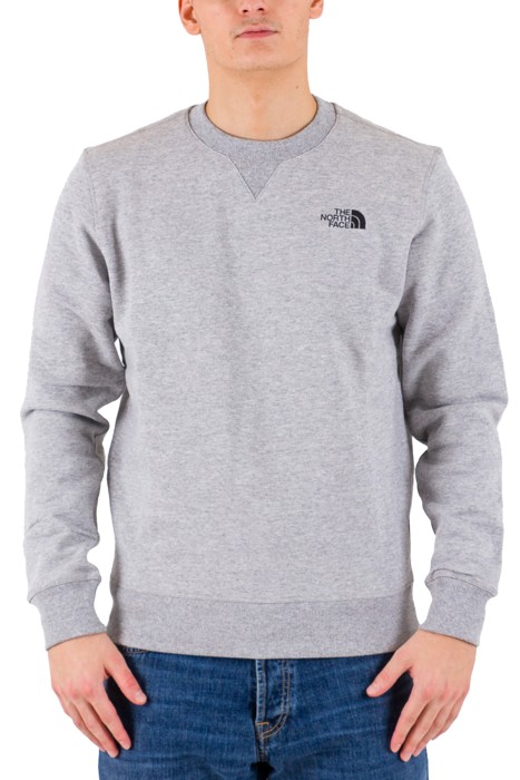 Sımple Dome Crew Erkek SweatShirt - NF0A7X1I Gri