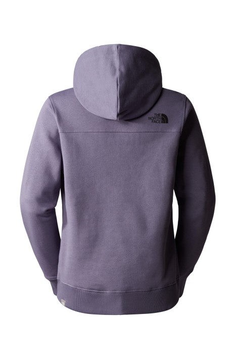 Simple Dome Kapüşonlu Kadın SweatShirt - NF0A7X2T Koyu Gri