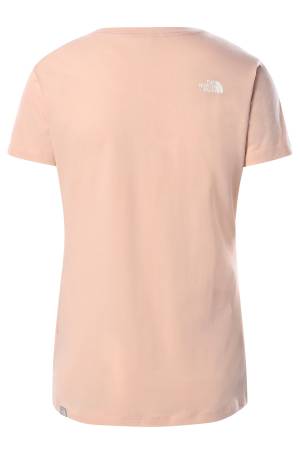 Sımple Dome Tee Kadın T-Shirt - NF0A4T1A Pembe - Thumbnail