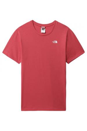 Sımple Dome Tee Kadın T-Shirt - NF0A4T1A Pembe - Thumbnail