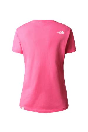 Sımple Dome Tee Kadın T-Shirt - NF0A4T1A Pembe - Thumbnail