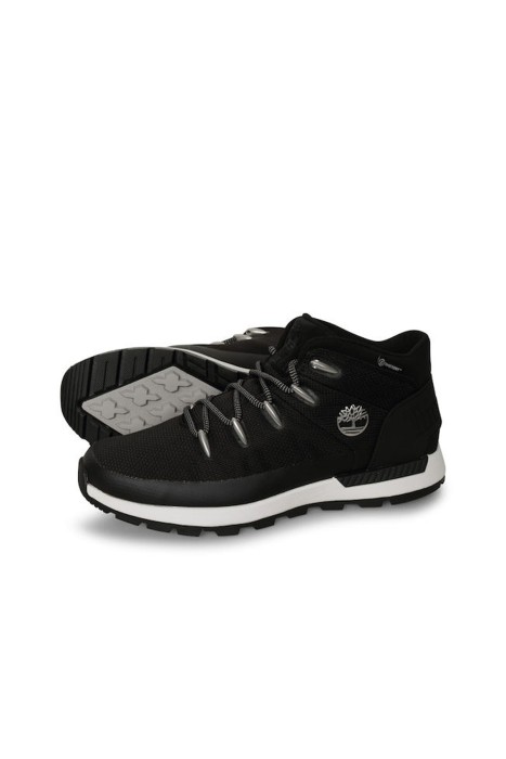 Sprint Trekker Mid Lace Up Waterproof Erkek Ayakkabı - TB1A266B Siyah