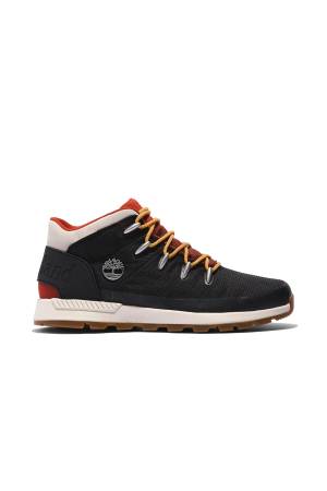 Sprint Trekker Mid Lace Up Waterproof Erkek Ayakkabı - TB1A61QG Siyah - Thumbnail