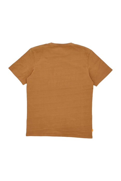 Ss Modern Wash Brand Carrier Tee Regular Erkek T-Shirt - TB0A6669 Açık Kahverengi