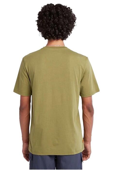 Ss Modern Wash Brand Carrier Tee Regular Erkek T-Shirt - TB0A6669 Haki