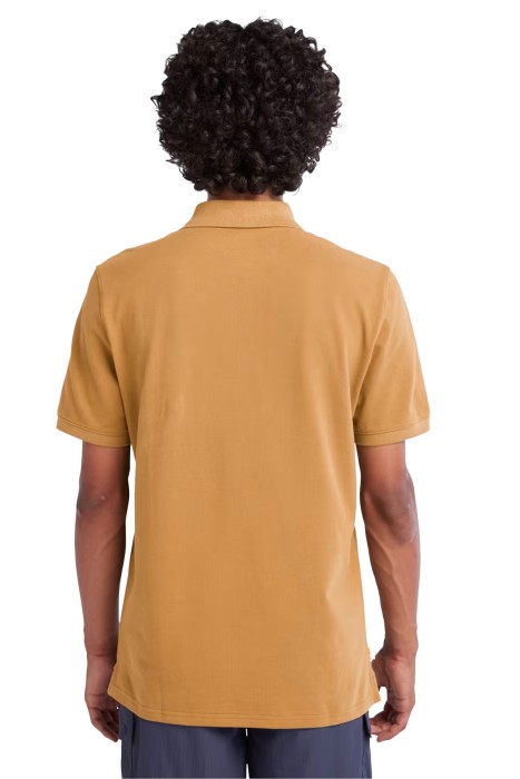 Ss Modern Wash Pocket Erkek Polo T-Shirt - TB0A65P1 Açık Kahverengi